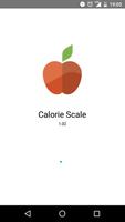 Calorie Scale Affiche