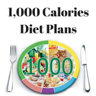 1000 Calories Diet Plan icône