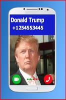 Fake video call Donald Trump-poster