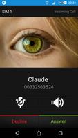 faux appel (blague) الملصق
