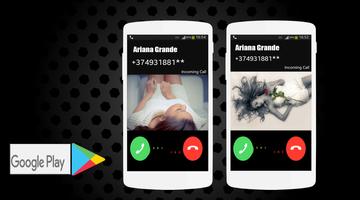 call From Ariana Grande prank captura de pantalla 2