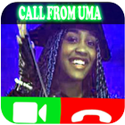 video call uma from descendants 2 icône