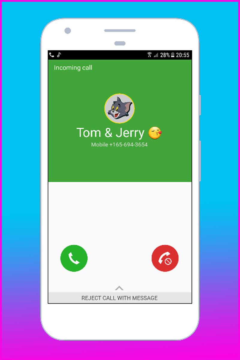 Fake Call Tom From Jerry pour Android - Téléchargez l'APK