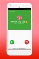 Call From Strawberry Girl Affiche