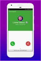 Call From Lionel Messi - Fake Call پوسٹر
