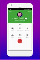 Call From Lionel Messi - Fake Call スクリーンショット 1