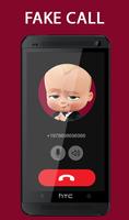 Fake Call From Baby Boss Prank 2017 imagem de tela 2