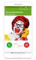 Call from ronald mcdonaald Affiche