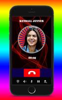 برنامه‌نما Fake Call From Kendall Jenner Prank عکس از صفحه
