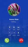 Call Simulator for Kamen ex Rider Games for Kids capture d'écran 2
