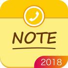 Icona Note pad - write memo, keep list, after call