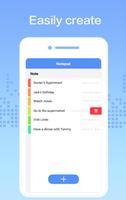 Note pad - write memo, keep list, after call 截图 1