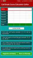Call Break Point Calculator Multiplayer-Offline الملصق