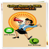 Caller Name & SMS Announcer icono