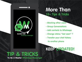 Guide for WhatsApp Messenger 포스터