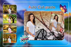 Auto Photo Cut Paste : Auto Cut Out Photo Editor الملصق