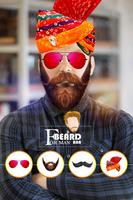 Handsome Men Beard Bar For Man- Beard Photo Editor スクリーンショット 2