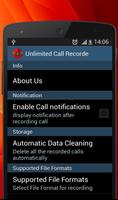 Unlilimited Call Recorder Pro اسکرین شاٹ 3