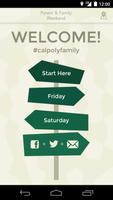 Cal Poly Parent/Family Weekend Affiche