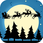 Christmas Ride. Santa emulator icon