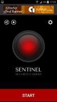 Sentinel Security Camera Affiche