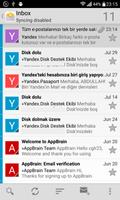 Email for Yandex Mail स्क्रीनशॉट 1