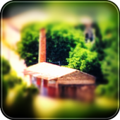 Tilt-Shift Camera ไอคอน