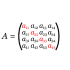 Matrix-Rechner Zeichen