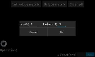 Matrix-Rechner Screenshot 1