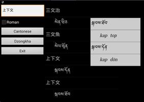 Cantonese Dzongkha Dictionary poster