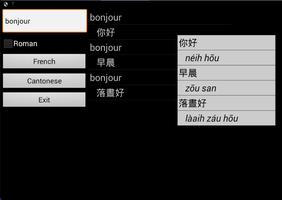 Cantonese French Dictionary ポスター