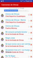 Canciones de Chivas plakat