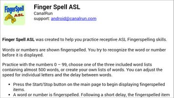 Finger Spell ASL capture d'écran 2