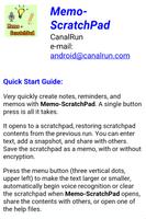 Memo-ScratchPad capture d'écran 3