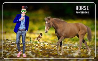 Horse Photo Editor Affiche