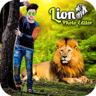 Lion Photo Editor أيقونة