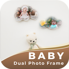 Baby Dual Photo Frame icon