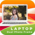 Laptop Dual Photo Frame
