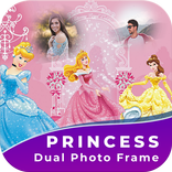 Princess Dual Photo Frame