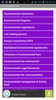 Environmental Law स्क्रीनशॉट 1