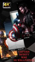 Captain Infinity War HD Wallpapers | Homescreen 4K capture d'écran 2