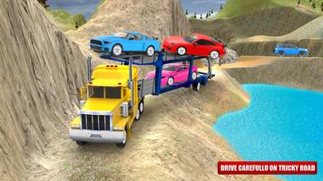 Car Cargo Transport Truck Driving تصوير الشاشة 3