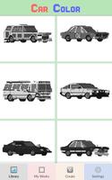 Car Color By Number, Cars Pixel Art 스크린샷 3