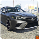 Driving Toyota Car Game icône