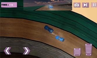 3D Car Stunt Rally Race capture d'écran 1