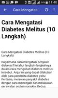 CARA MENGATASI DIABETES скриншот 3