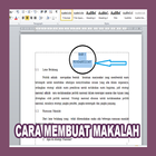 CARA MEMBUAT MAKALAH 아이콘