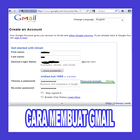 CARA MEMBUAT GMAIL icône