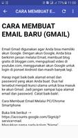 CARA MEMBUAT GMAIL capture d'écran 1