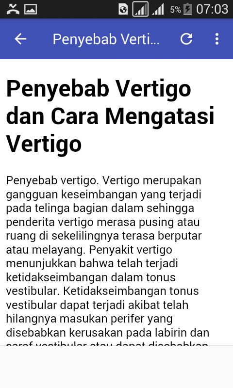 Featured image of post Penyebab Vertigo Mendadak : Infeksi telinga bagian dalam disebabkan oleh virus dan bakteri, misalnya flu atau pilek.